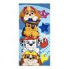 Paw Patrol Bath and Beach Towel 70x140 Cm (Dries Quickly)