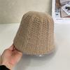 Autumn and Winter Knitted Fisherman's Hat Women's New Versatile Face Small Versatile Fashion Casual Bucket Hat