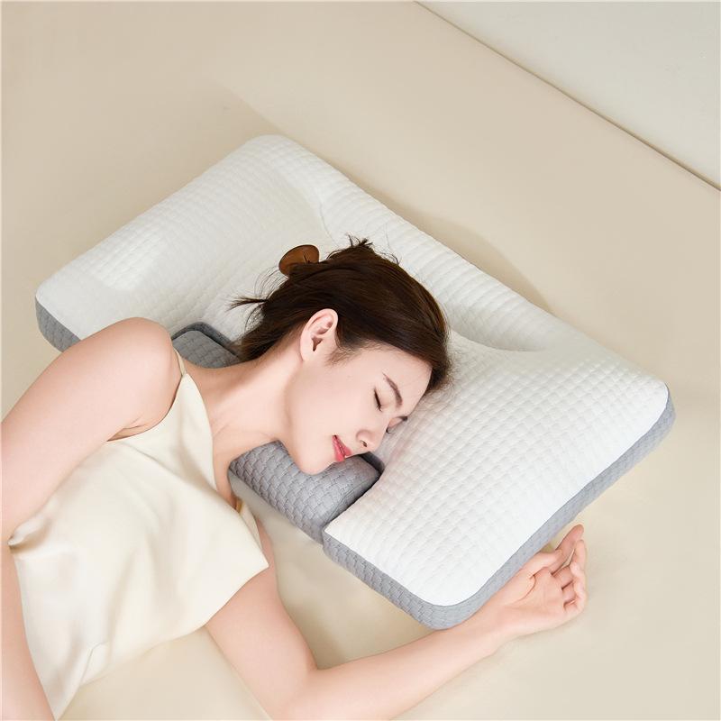 Memory Foam Partition Neck Pillow Adult Anti-traction Cervical Pillow Support Cervical Traction Pillow