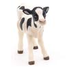 Figurine Veau - PAPO - LA VIE A LA FERME - Intérieur - Enfant - Noir et blanc
