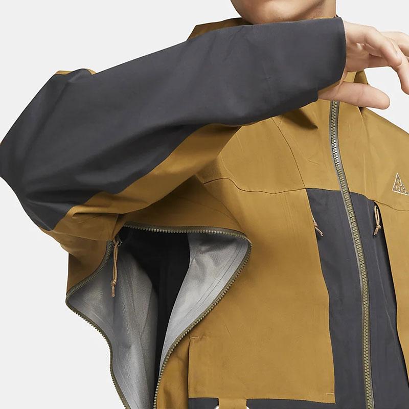 Nike ACG Loose Fit Zip Hoodie Jacket Men Outerwear Brown CV0635-216