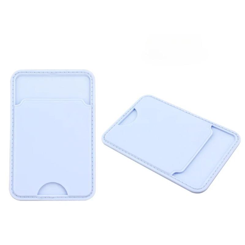 Универсальный самоклеящийся чехол-наклейка для карточек, чехол-кошелек для телефона, держатель для удостоверения личности, карман для мобильного телефона для женщин и мужчин