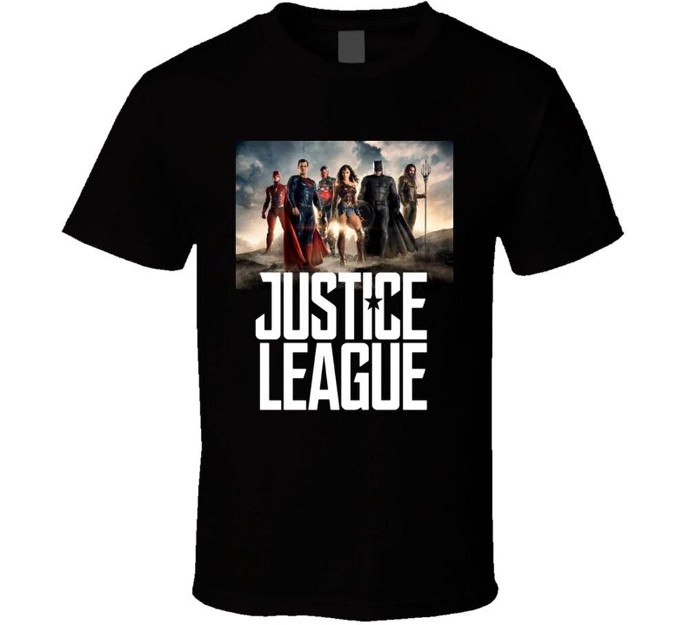 Justice League Movie Superhero Comic Cult Classic T Shirt