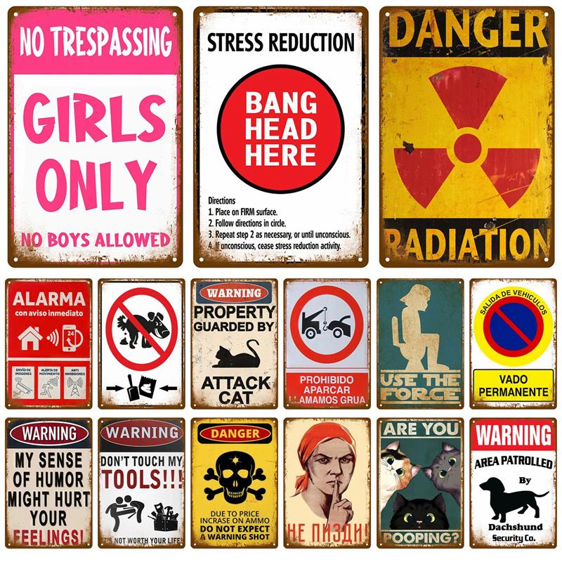 Винтажные Металлические Таблички для Бара Ванная Комната Дом Гостиная Дом Ретро Настенные Декоративные Элементы Роскошный Декор Интерьер Искусство Постеры Жестяные Таблички