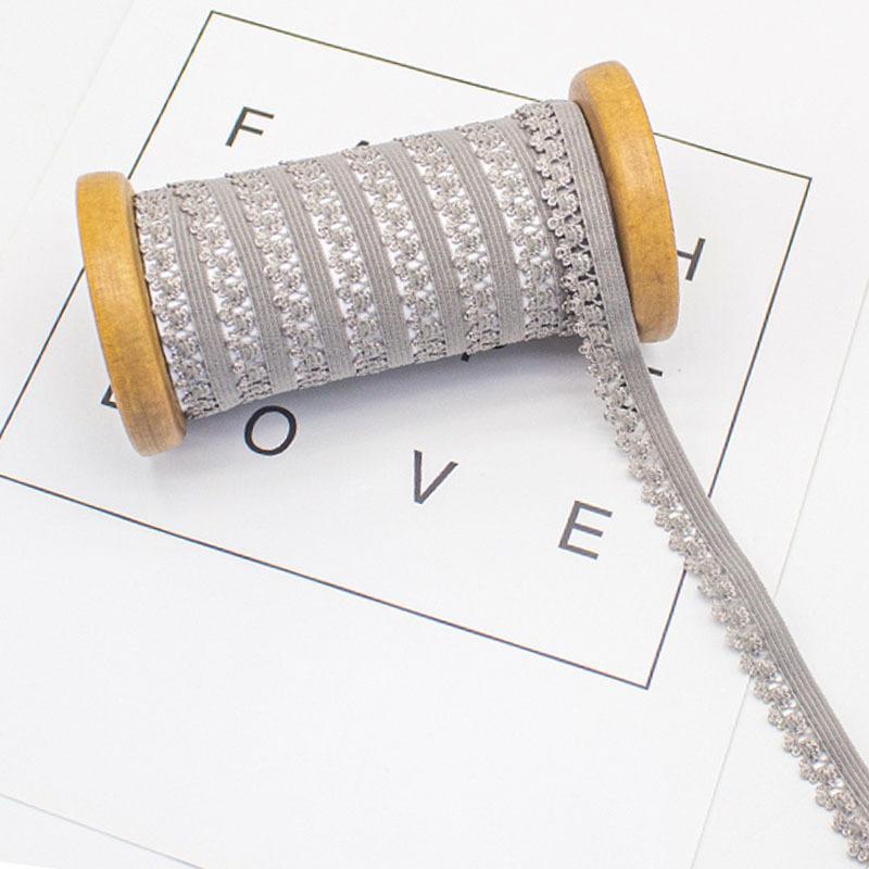 10 метров, ширина 1,2 см, новейший цвет, маленькая кружевная бейка высшего класса/нижнее белье, эластичная эластичная кружевная отделка/вышивка своими руками, бейка для одежды