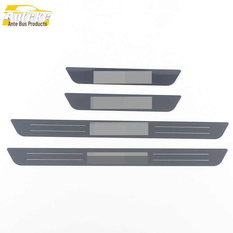 King Kong Cannon Rear Door Sill Sticker & Stainless Steel Welcome Pedal for 22 Models