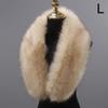 Winter Large Faux Fox Fur Collar Fake Fur Coat Scarves Luxury Women Men Jackets Hood Shawl Decor Female Neck Collar Wraps