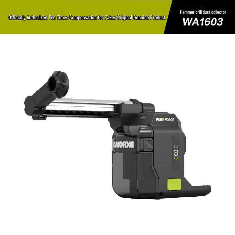 WORX WU384 20В Бесщеточный Литий-ионный Электрический Перфоратор - Легкий, Двойного Назначения, Оригинальный Продукт