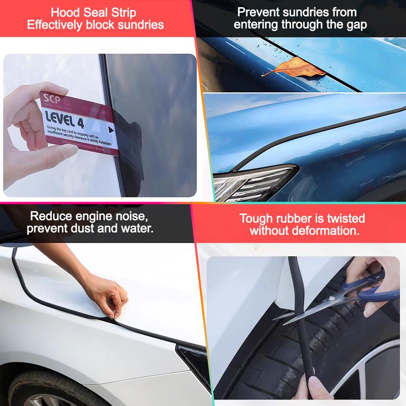 Уплотнительная лента капота Отделка Уплотнитель для Jeep Grand Cherokee 2011 - Dodge Durango Материал Резина Прямая замена 68070493A