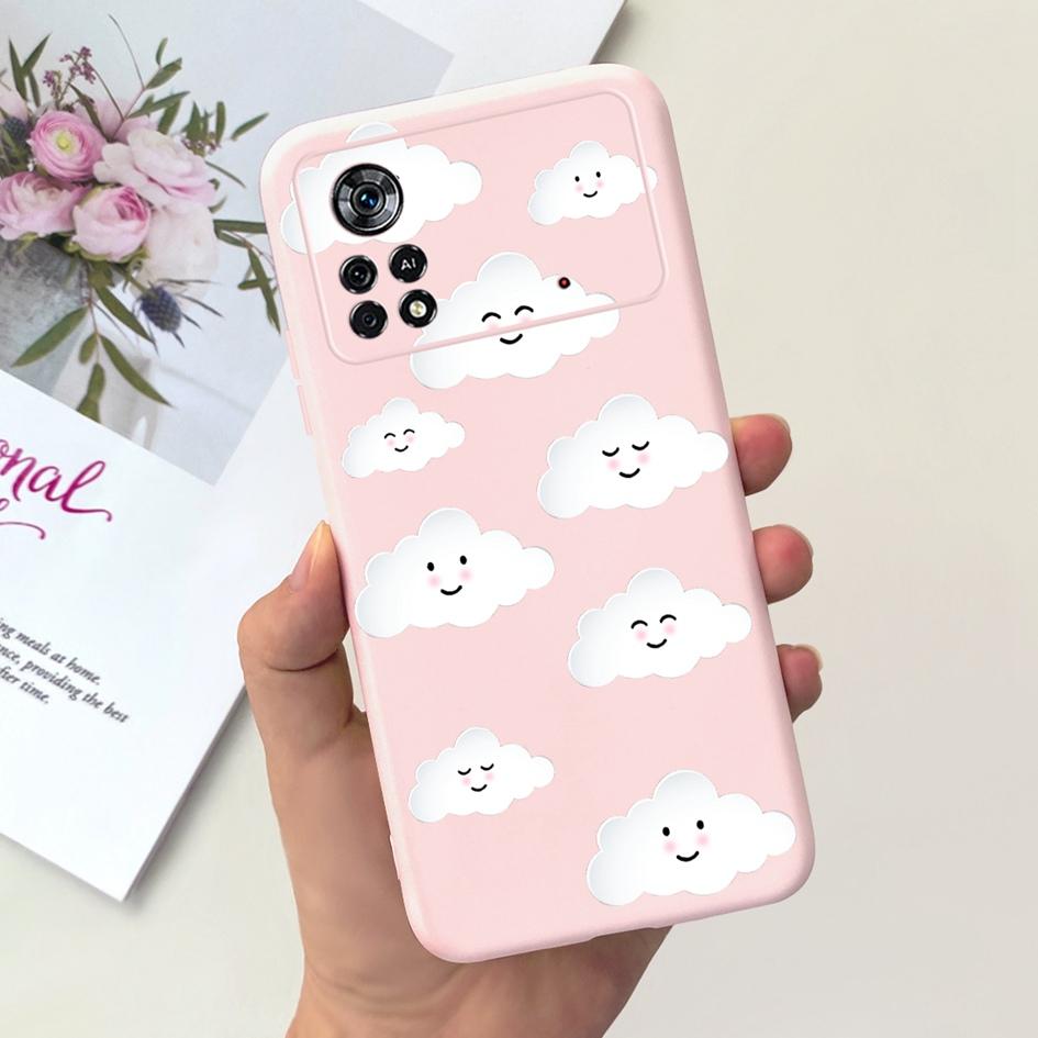 For Xiaomi Poco X4 Pro 5G Case Cute Astronaut Shockproof Silicone Soft Funda Phone Cover For Xiomi Poco X4 Pro Protective Bumper