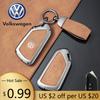 Для VOLKSWAGEN VW Чехол-брелок для ключа автомобиля Оболочка Брелок для VW Volkswagen Golf 8 MK8 ID3 ID4 Cupra 2020 Для Skoda Octavia A8 SEAT Le