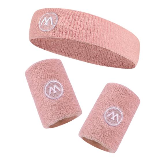 1 Set Sports Sweat Bands Sweat-absorbing Quick-drying High Elastic Nylon Cloth Wrist Guards