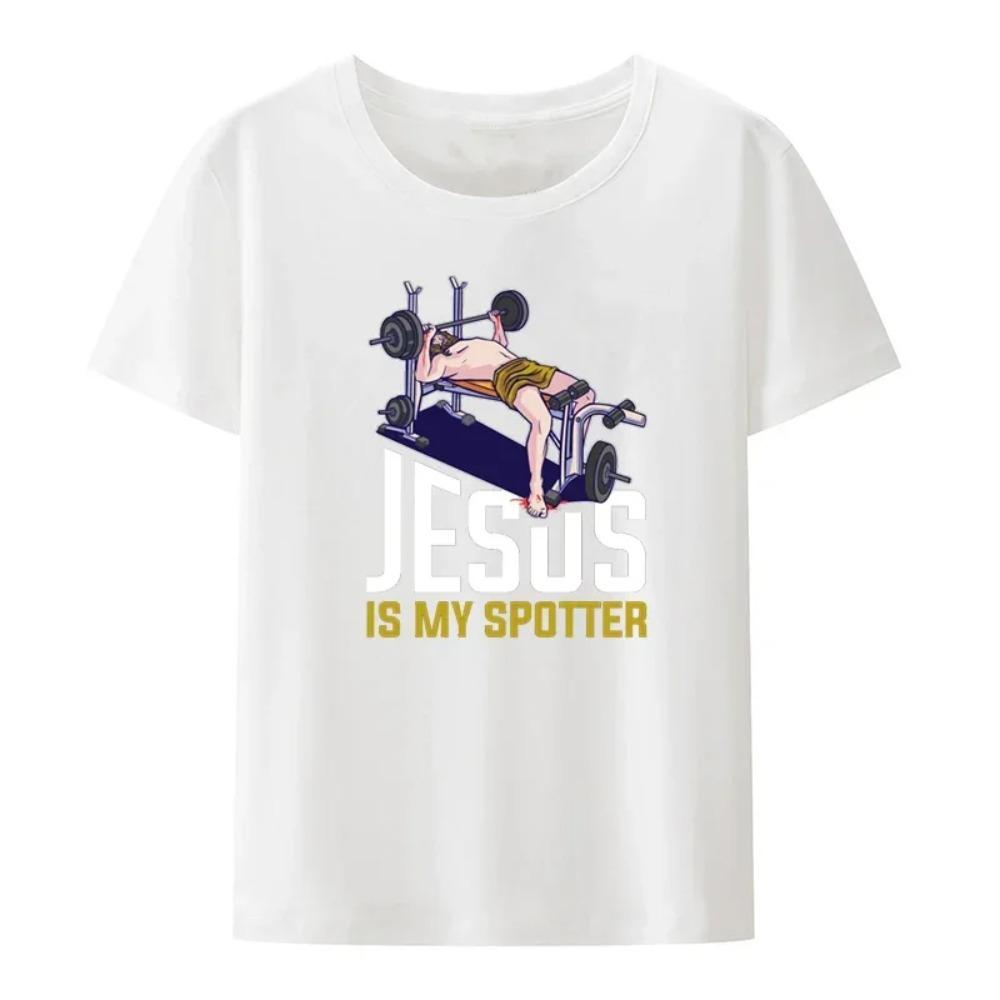 High Quality Short Sleeve Top Not Today Satan Jesus Vs Satan in O-Neck T Shirt Man/Woman Short Sleeve Tees Shirt 2024 New In