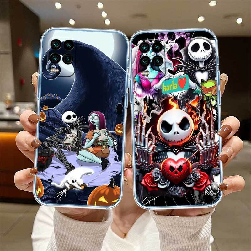 Nightmare Before Christmas Case for Motorola E7 E22 E20 E13 E15 E22S E30 E40 G10 G20 G04 G22 G23 G05 G75 G35 G55 G6 G7 G8 G9 Plus Power Play