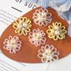 Пасторальные Ручные Бусины из Риса Подсолнух Ювелирные Изделия: Серьги, Заколки для волос, Клоги, Аксессуары для одежды и головных уборов