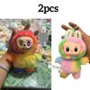 2025 4.0 New Cute LABU Monster Plush Keychain Blind Box - Random Kawaii Vinyl Animal Pendant for Bag, Backpack, Keys | Surprise Collectible Charm Gift