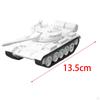 Модель бронированного танка в масштабе 1/48, сплав, DIY сборка, поделка для домашнего декора