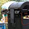 Большая вместительная сумка для хранения BBQ-инструментов из ткани Oxford, держатель для аксессуаров для барбекю для кемпинга и пеших прогулок