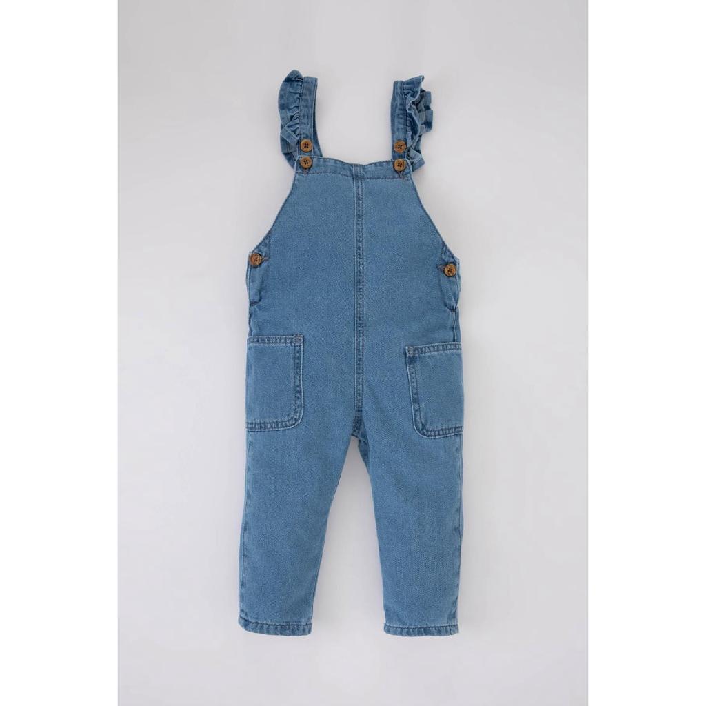 Джинсовый комбинезон для девочки