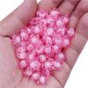 Double Layer 20Pcs For Jewelry Making Flower Loose Beads Pendant Transparent Necklace Bracelet DIY Crafts Wholesale