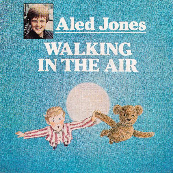 7-дюймовая пластинка ALED JONES Walking In The Air ALED1 His Masters Vo 1985 UK Поп Б/у