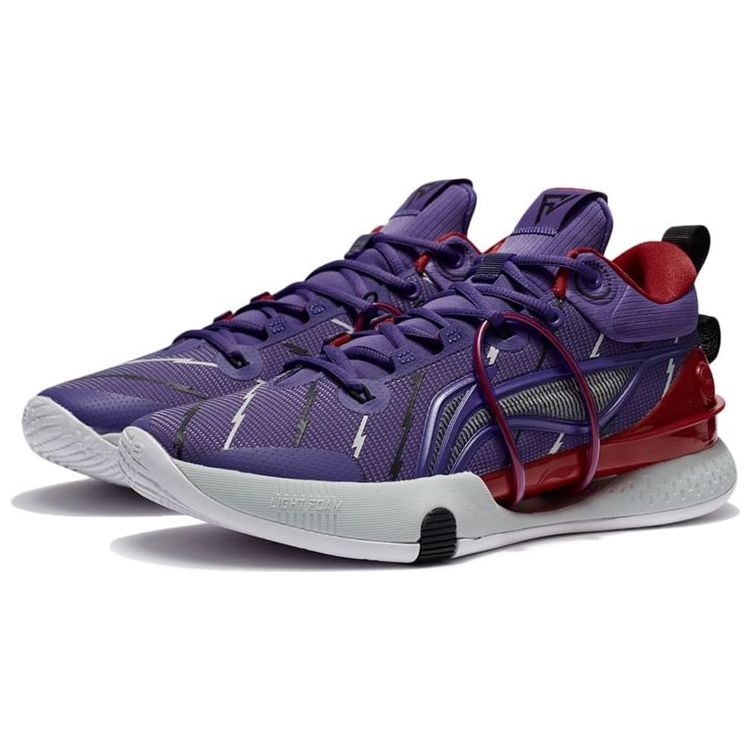 Li-Ning Speed 8 Premium Raptors Men Sneakers Purple Ultra-Violet ABAR071-3