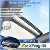 Автомобильные солнцезащитные шторки для люка для аксессуаров XPeng G6 2024 2025 ulation Электростатическая адсорбция Солнцезащитные шторки для люка Аксессуары