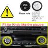 Car Styling Air Conditioning Volume Buttons Ring Trim For BMW 1 2 3 4 X1 X2 Series F20 F21 F22 F23 F30 F31 F32 F33 F25 F47