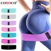 Coyoco Pull Strap Set Fabric Booty Bands Hip Circle Elastic Fitness Expander For Home Workouts Glute Legs Strength Training