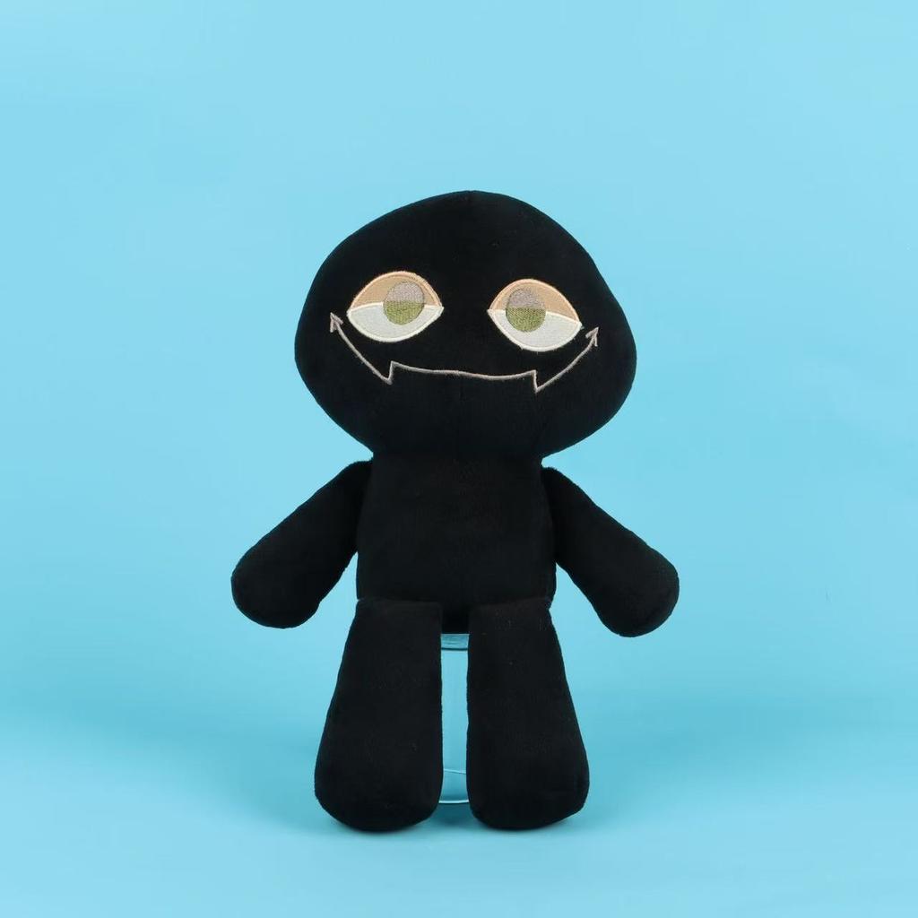 Slap Battles Боб Плюшевый Slaps Черно-белые Мягкие Игрушки Вокруг Игры