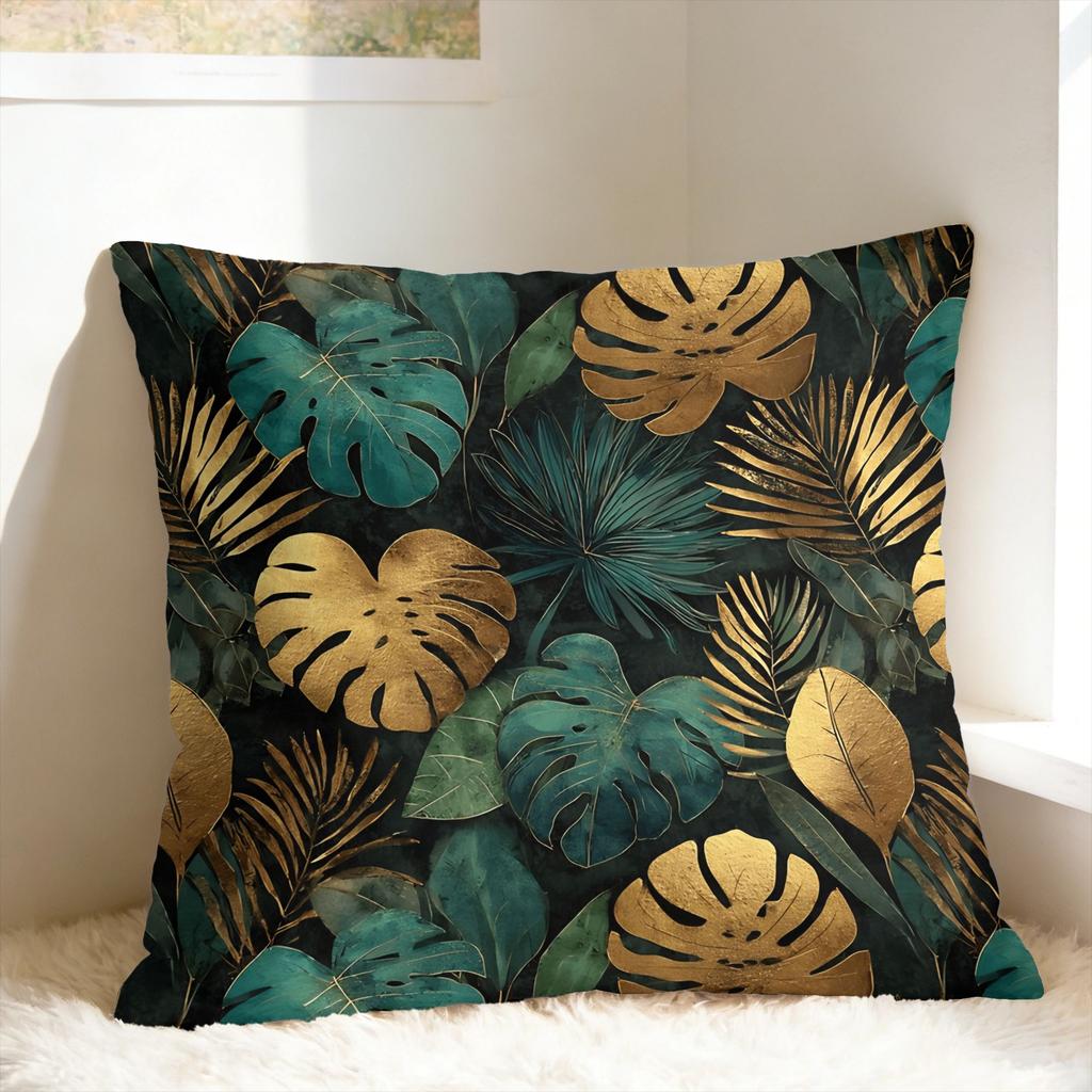 Tropical Floral Pillow Case Comfy Pillow Cover Morden Pillowcases For Living Room Bed Chair