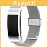 Ремешок для часов Fitbit Charge 2 из нержавеющей стали с регулируемой посадкой для повседневного ношения