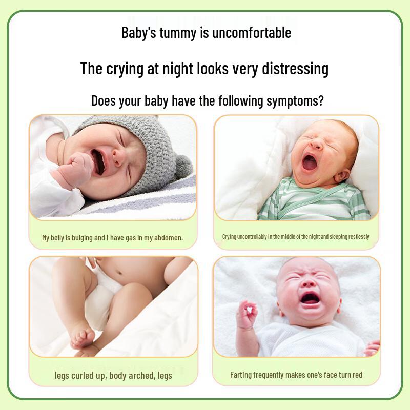 Пластыри от вздутия живота для младенцев Renhe