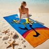 Beach Towel with Pippi Longstocking Pattern - soft,absorbent,machine washable Lightweight&Modern,swimming,Travel Essentials