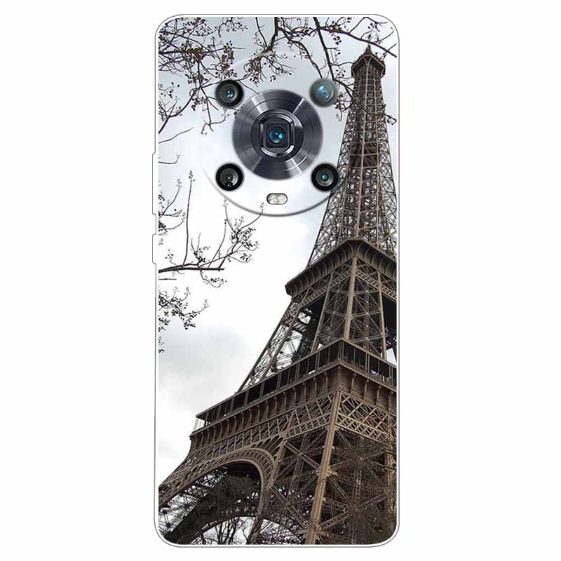 For Honor Magic4 Pro Case Silicone Soft TPU Cool Tiger Cover for Huawei Honor Magic 4 Pro Case Magic4pro Cartoon Bumper Bags