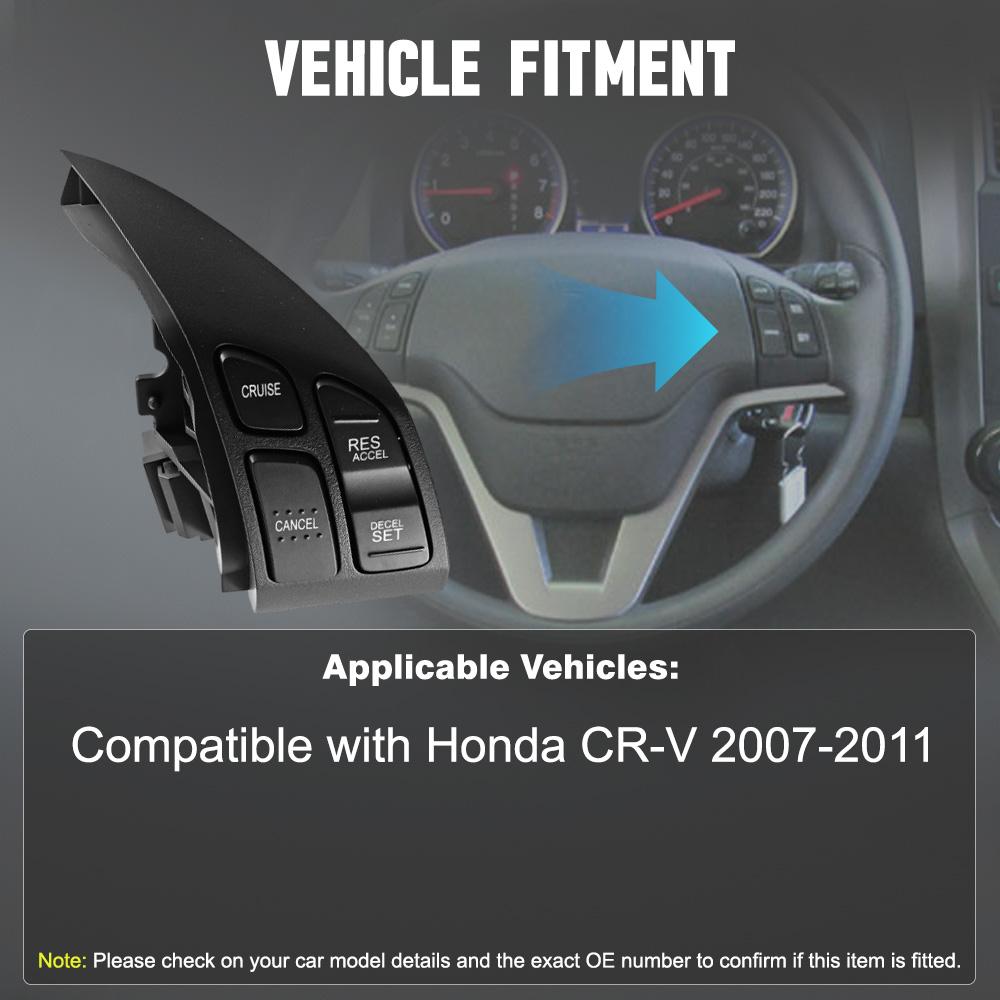 Для Honda CR-V 2007 2008 2009 2010 2011 Автомобиль Круиз-контроль Рулевое колесо Аудио Кнопка Переключатель 36770-SWA-A01 35880-SWA-A01