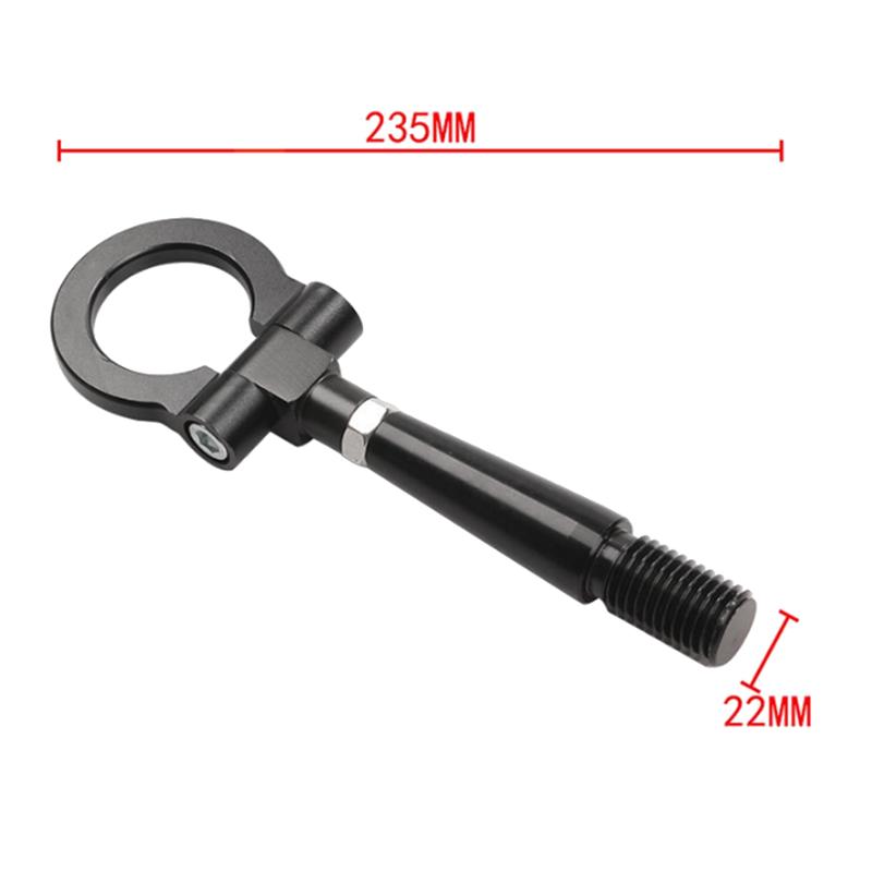 For Mitsubishi Lancer Tow Hook Folding Screw Ring Car Front Rear Bumper Replacement Part