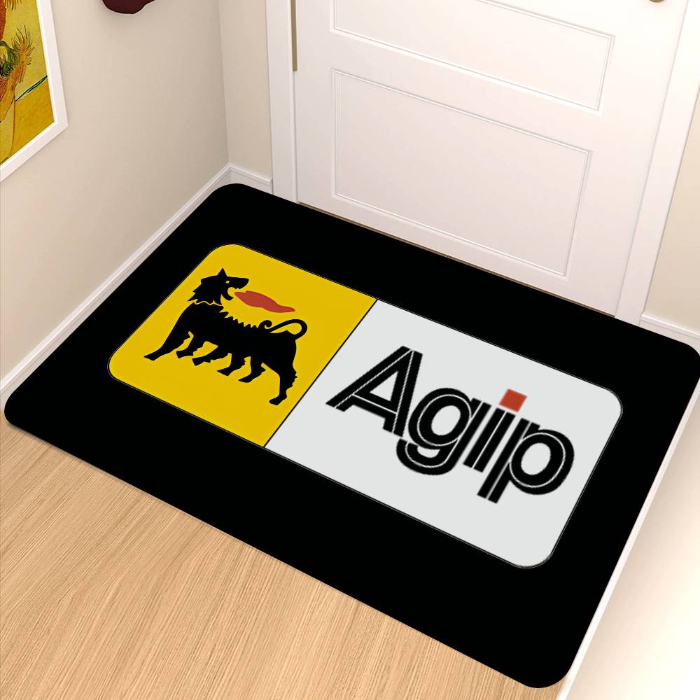 A-Agips LOGO Kitchen Mat Kids Room Bedroom Decoration Balcony Anti-Slip Doormat Living Room Alfombra