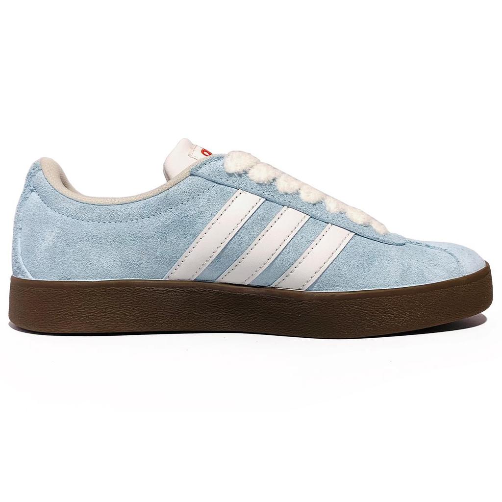adidas Vl Court Classic Устойчивые к истиранию Устойчивые к истиранию Низкие кеды для скейтбординга Унисекс Чисто-синие JS3003(Команда417-)