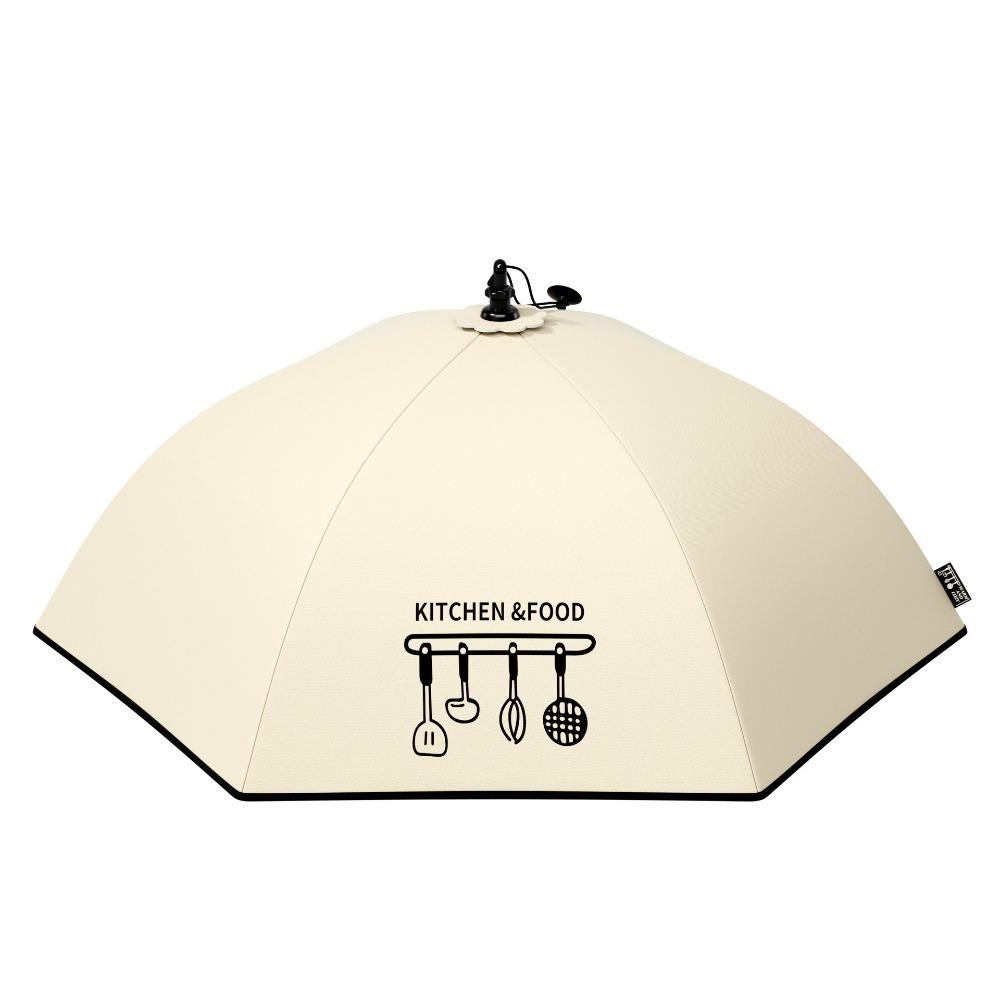 Складная Изолированная Крышка для Овощей Защита от Мух Комаров Изоляция из Алюминиевой Фольги Изолированная Крышка для Еды Раскладная Крышка для Еды Зонтик
