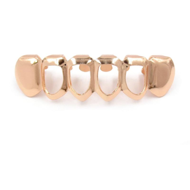 Полый верх и низ Grillz в стиле хип-хоп, костюм для косплея, аксессуар для рэпера, украшение для зубов, подходит для