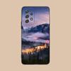 Чехол для мобильного телефона "Горный Лес" для Samsung Galaxy M55 54 42 35 34 33 32 23 22 15 14 13 12 F55 5G Цветной Чехол Красивый Чехол