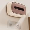 Plastic Tissue Box Holder Dust-proof Tissue Paper Dispenser Napkin Holder  Kitchen Desktop