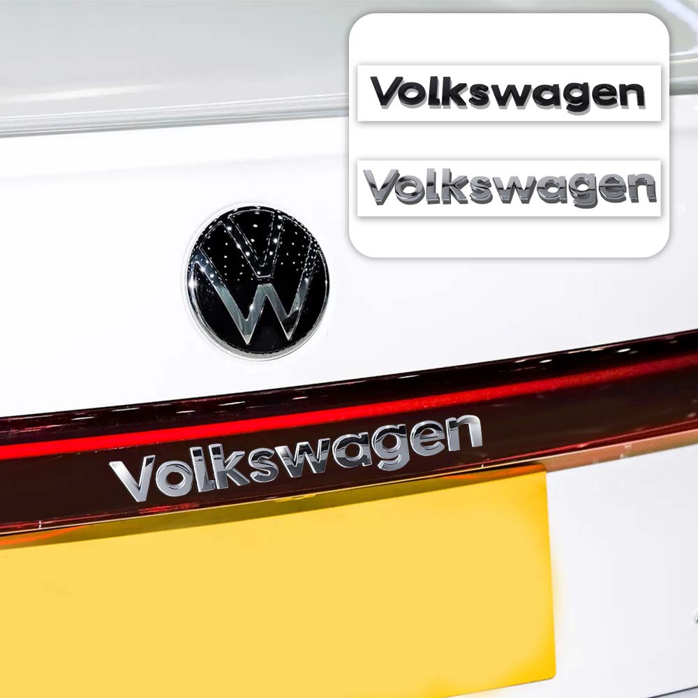 Valve Stems Caps Car Trunk Logo Badge Sticker Decor Accessories For Volkswagen VW Tiguan Jetta Polo Golf Passat CC Rline Touareg zf2