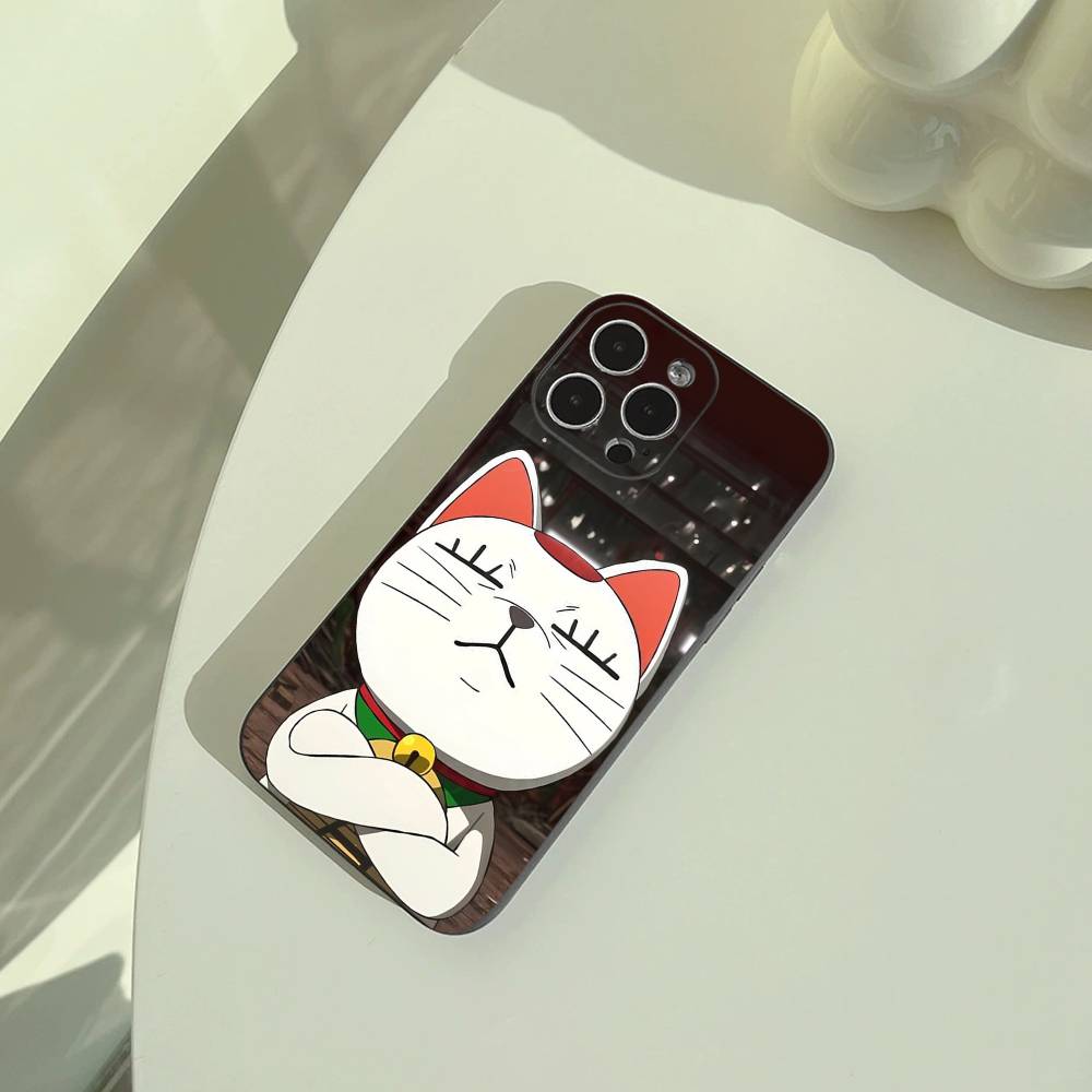 Чехол-бампер Dan-da-dan Turbo для iPhone 17,16,15,14,13,12,11 Pro Max, Легкий и практичный, Мягкий черный
