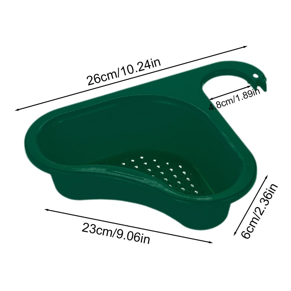 New Swan Sink Drain Basket Household Anti-Slip Faucet Strainer Food-Grade Filter Basket Food Garbage Colanders Draining Shelf