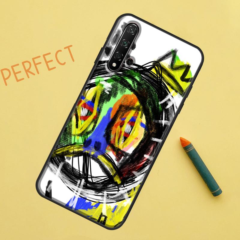 Чехол Graffiti для Huawei Nova 10 9 SE 11 Pro 12i 11i 8i Y60 Y70 Y90 Y61 Y91 Y72 Y73 P20 P40 P30 Lite