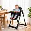 Складной стульчик для кормления младенцев, многофункциональный детский высокий стульчик, столик и стульчик на колесиках, складной стул для кемпинга