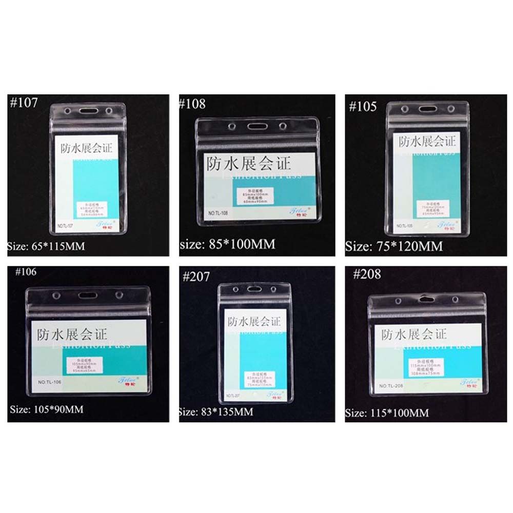 Name Card Nurse Doctor Blocking Sleeve Exhibition ID Card Holder Card Case Badge ID Badge Case