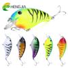 1pc HENGJIA Crankbait 0.53oz/3.26'' Plastic Fishing Pike Wobbler Fishing Tackle